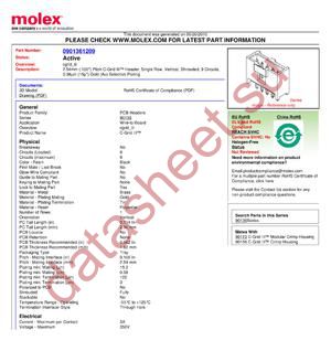 0901361209 datasheet  