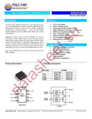 B2026-1P datasheet  