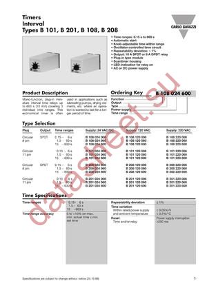 B208120600 datasheet  