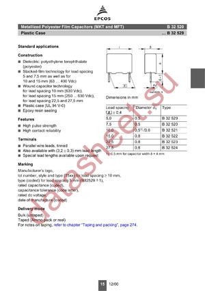 B32522-C6224 datasheet  