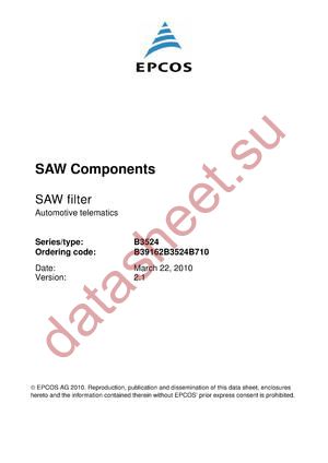 B3524 datasheet  