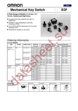 B3F-4050S datasheet  