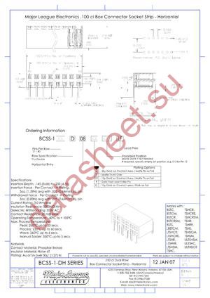 BCSS-140-D-08-GT-LF datasheet  