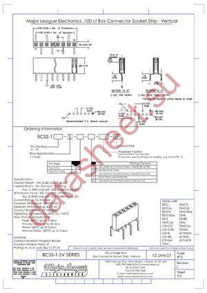 BCSS-140-S-02-G-LF datasheet  