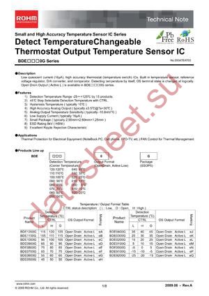 BDE9200G datasheet  