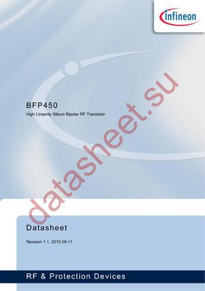BFP450H6327 datasheet  