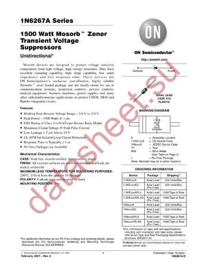 1.5KE170AG datasheet  