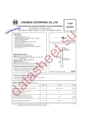 1.5KE170APT datasheet  