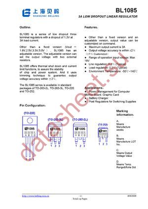 BL1085-50ZZ datasheet  