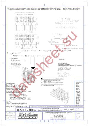 BSTCR-1-D datasheet  