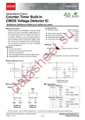 BU45K454 datasheet  