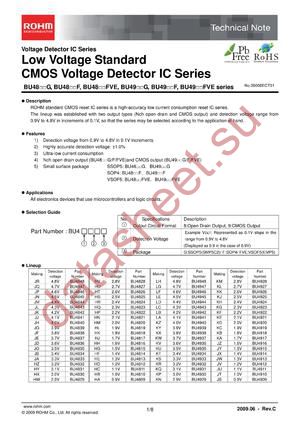 BU4816 datasheet  