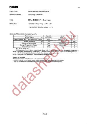 BU4816F datasheet  