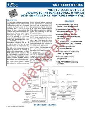 BUS-61559-360Q datasheet  