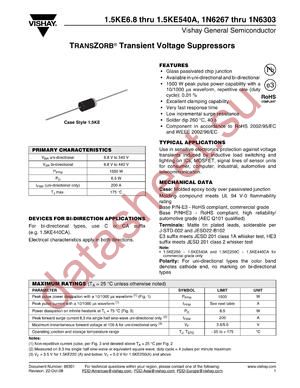 1.5KE6.8_08 datasheet  