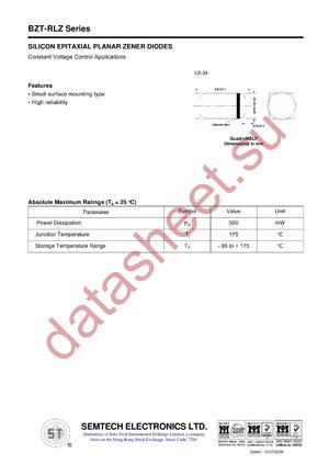 BZT-RLZ24C datasheet  