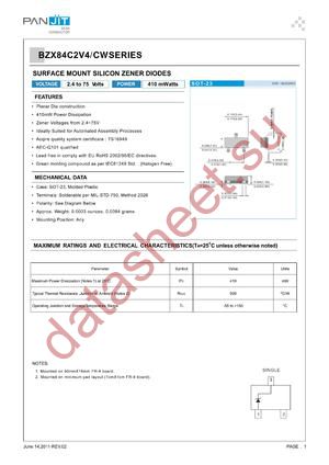 BZX84C4V3-AU datasheet  