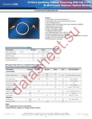 C-13-14-F06-PD-SLCL datasheet  