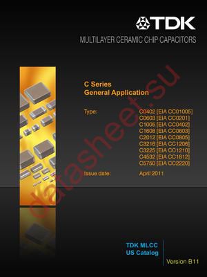 C0603SL1C010BTXXXX datasheet  