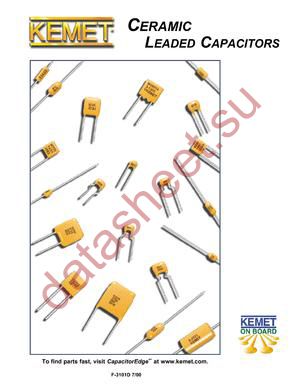 C062G102D5CH5CA datasheet  