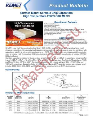 C0805H124C1GACTU datasheet  