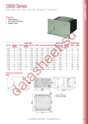 C620 datasheet  