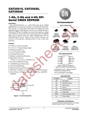 CAT25020VI.GT3 datasheet  