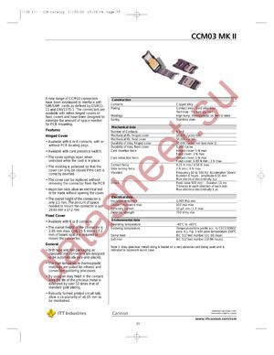 CCM03-3001_13 datasheet  