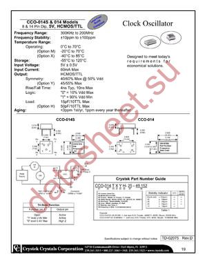 CCO-014-25-49.152 datasheet  