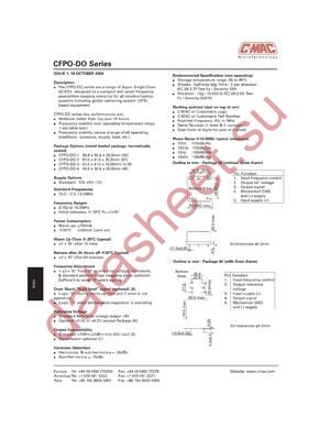 CFPO-DO-140C12A5 datasheet  