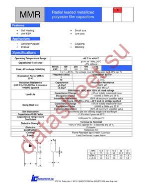 103MMR250K_13 datasheet  