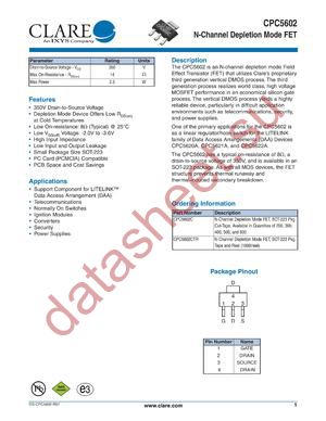 CPC5602_12 datasheet  