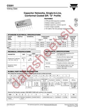 CS20118D4X330KSE datasheet  