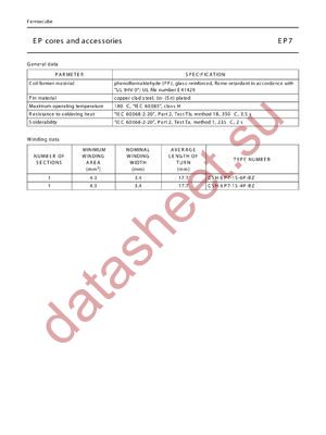 CSH-EP7-1S-6P-BZ datasheet  