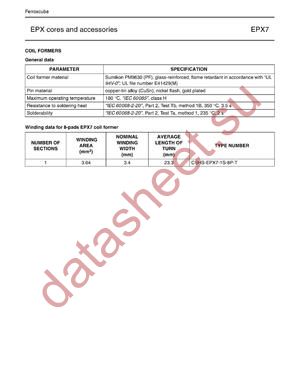 CSHS-EPX7-1S-8P-T datasheet  