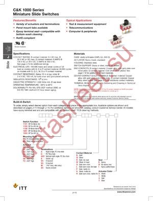 1101M2S3ABE2 datasheet  