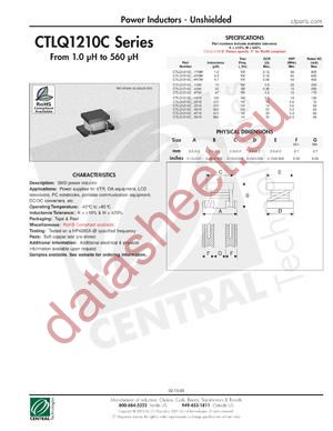 CTLQ1210C-561K datasheet  