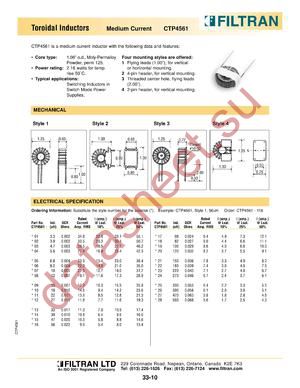 CTP4561-01 datasheet  