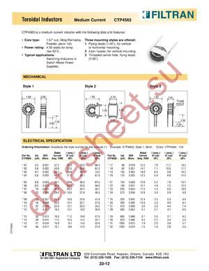 CTP4562-29 datasheet  