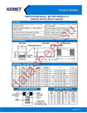 CWR09DK105MCB datasheet  