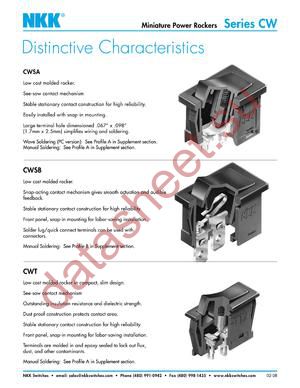 CWSA12AAN3S datasheet  