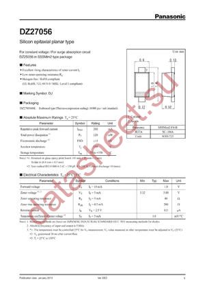 DZ2705600L datasheet  