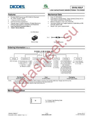 D5V0F2B2LP-7 datasheet  