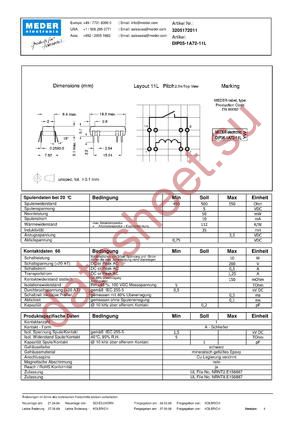 DIP05-1A72-11L_DE datasheet  