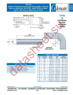 120-103-1-1-10BT datasheet  