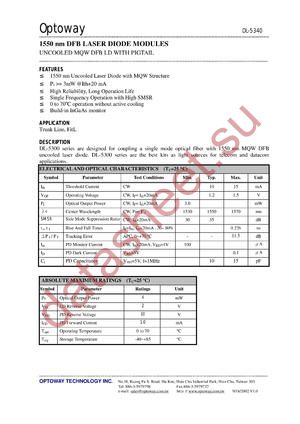 DL-5348S-VXS datasheet  