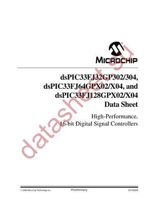 DSPIC33FJ32GP202TI/MM datasheet  