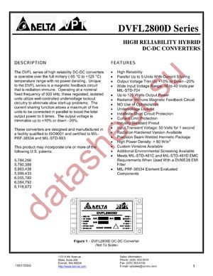 DVFL2805DRDL/H-XXX datasheet  