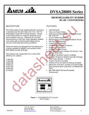 DVSA2800S datasheet  