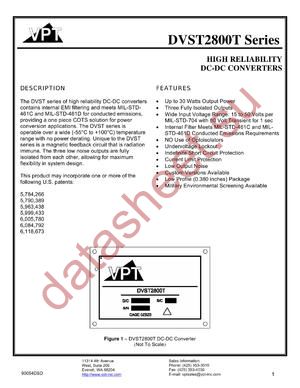 DVST28121215T-XXX datasheet  